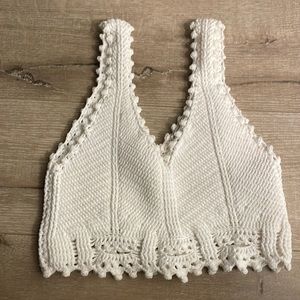Beachy crocheted top perfect for vacation
